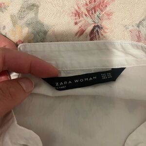 Zara Woman Ivory Blouse